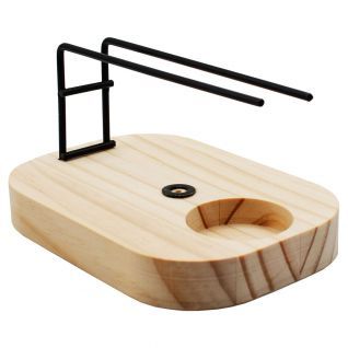 Incensario madera para Palo Santo 13*9cm